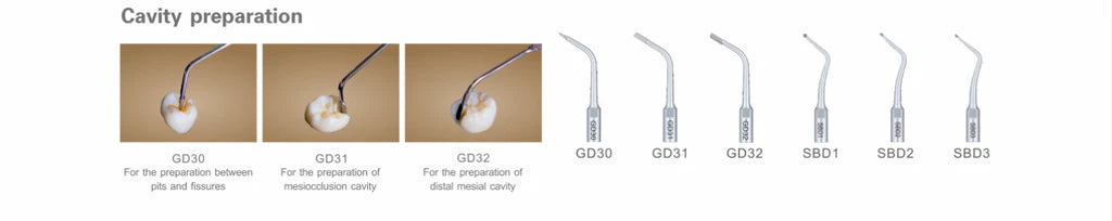 Woodpecker DTE D7 LED Ultrasonic Piezo Scaler for Hygiene, Perio, Endo