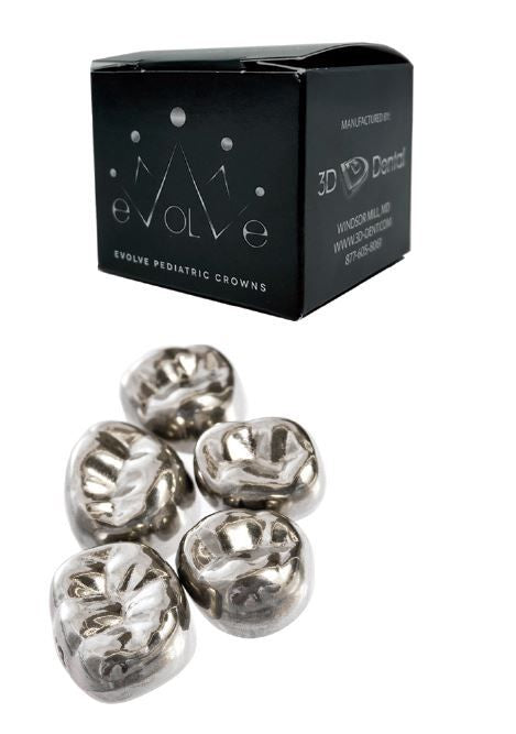 Evolve Pediatric Stainless Steel Crowns