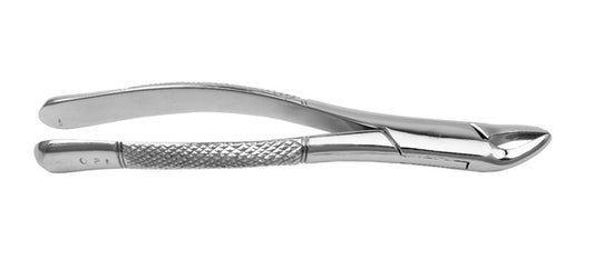 J&J Instruments Extracting Forcep with Serrated Tips