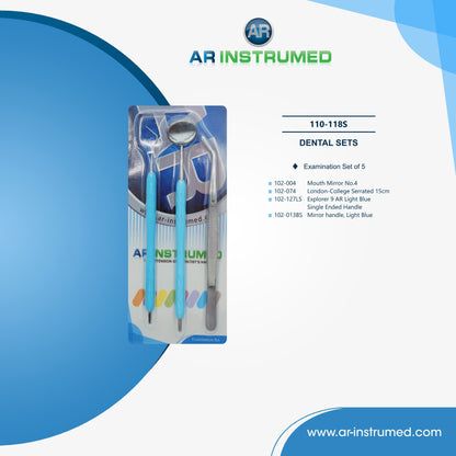 AR Instrumed Examination Instrument Kit Set of 4