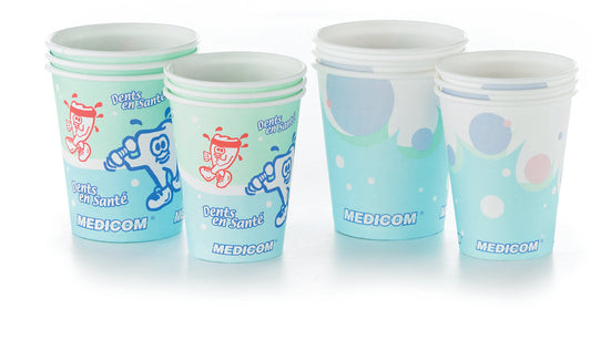 Poly-Coated Paper Cups, 100/slv, 10 slv/cs