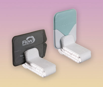 Flow Dental Foam Bite Blocks To Hold Film or PSP In 90 Degree Angle.