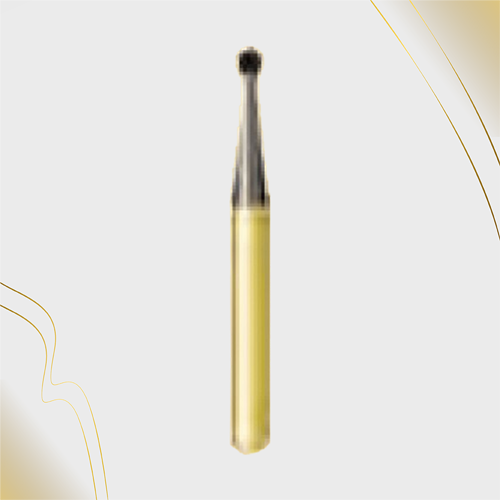 G/2 | 1902 Metal Cutting Gold Carbide Burs Round (Ball) Shaped