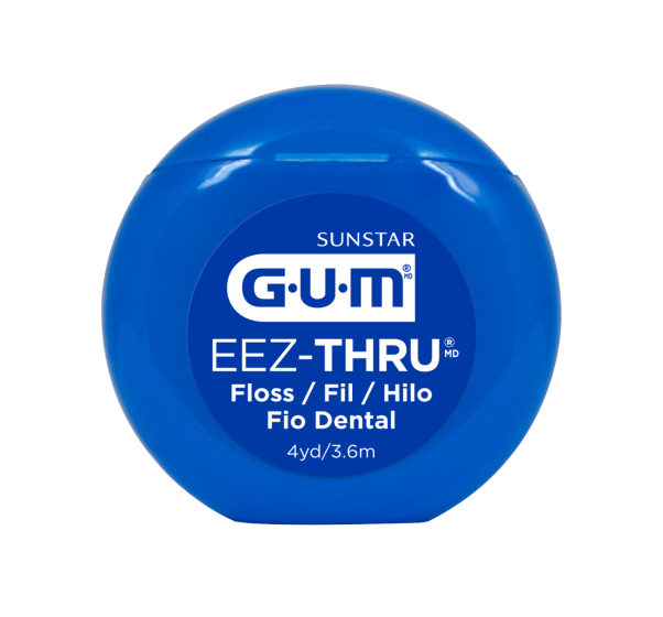 GUM® Eez-Thru® Floss, 4 yds, 144/bx