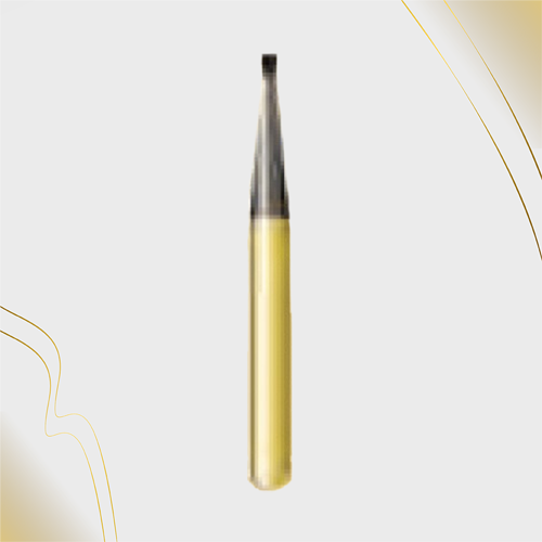 G/34 / (2034) Metal Cutting Gold Carbide Burs Inverted Cone Shaped