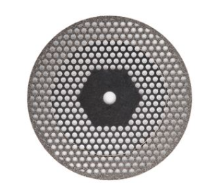 R24-400-504-220 | Diamond Disc Double Sided Open Mesh Super Flex Riveted