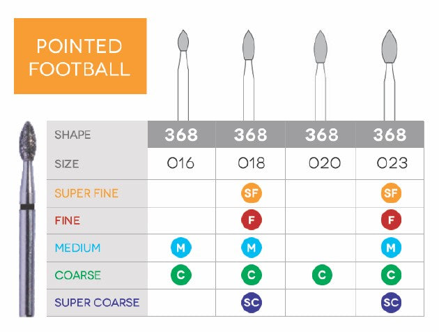 Football Disposable Diamond 10/Pk