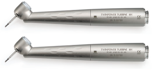 J. Morita - TwinPower Turbine® 45° High Speed Handpiece, Push-Button Chuck, Non-optic