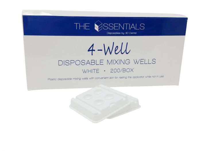 Disposable Mixing Wells - 2 Wells 200/Bx