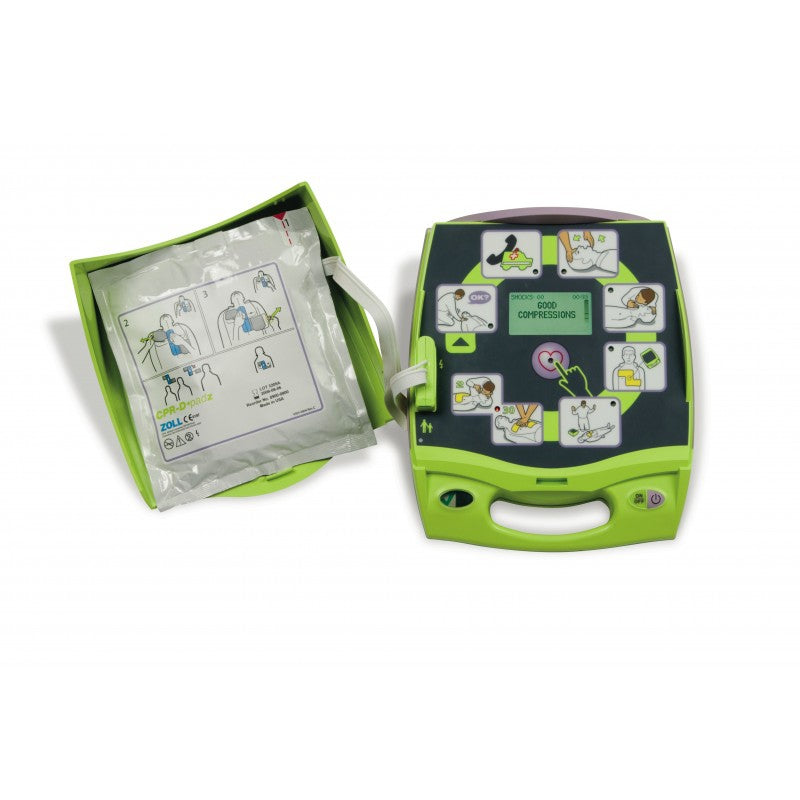 ZOLL Medical AED Plus® Defibrillator With Real CPR Help - Complete Package