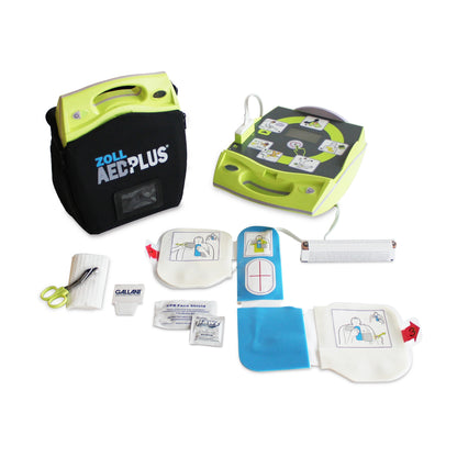 ZOLL Medical AED Plus® Defibrillator With Real CPR Help - Complete Package