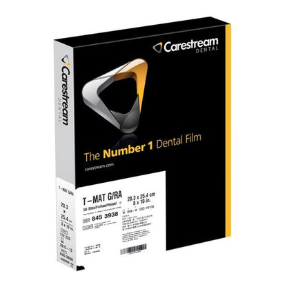 Carestream T-MAT G/RA Extraoral X-ray Film 50 sheets/bx