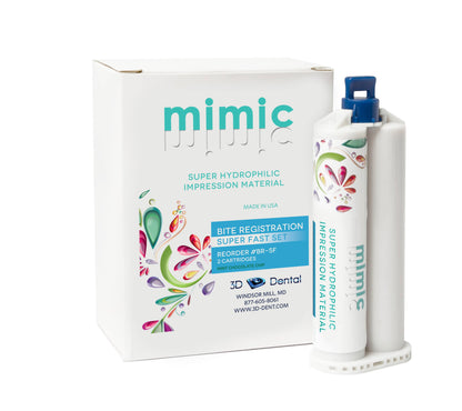 Mimic Bite Registration Material - 2 x 50mL Cartridges