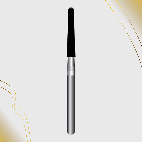 E165-014L | Endo Diamond Long Pointed Cone With Rounded Uncoated Tip - Safeend Coarse