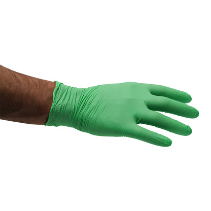 Luxaprene Chloroprene Glove Powder Free Lime Green - 100/Bx, 1000/Cs