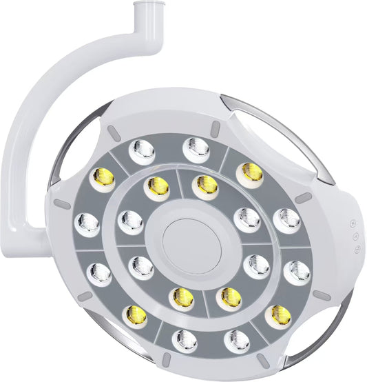 Flight Quantum  High Power Surgical Ceiling Light - 20 LED Bulbs, Sensor Control, 8-10Ft Ceiling Height