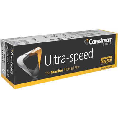Carestream Ultra-Speed Intraoral film, DF-53, Size 0, 2-film Super Poly-Soft Packets 100/bx