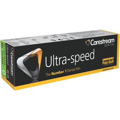 Carestream Ultra-Speed Intraoral X-ray Film DF-54, Size 0, 100/bx