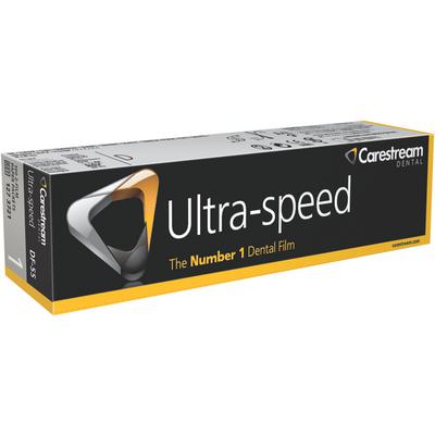 Carestream Ultra-Speed Intraoral film, DF-55, Size 1, 2-film Paper Packets 100/bx