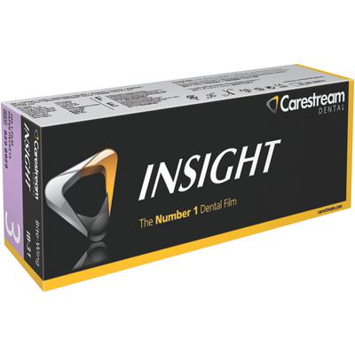 Carestream INSIGHT Intraoral film, IB-31, Size 3, 1-film Bitewing-Paper Packets 100/bx