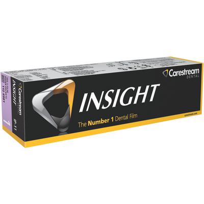 Carestream INSIGHT Intraoral film, IP-12, Size 1, 2-film Paper Packets 100/bx