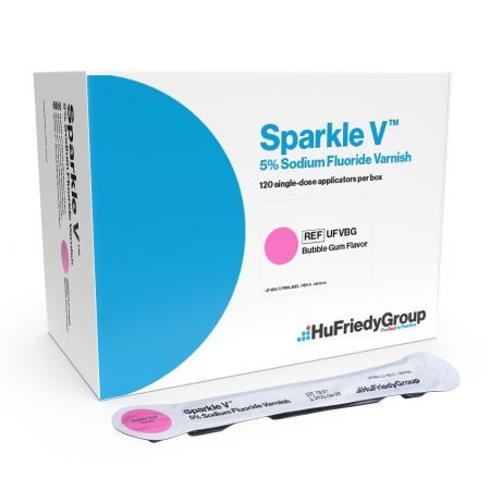 Crosstex Sparkle™ V Varnish, 5% Sodium Flouride, 0.4ml