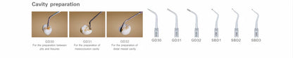 Woodpecker DTE D7 LED Ultrasonic Piezo Scaler for Hygiene, Perio, Endo