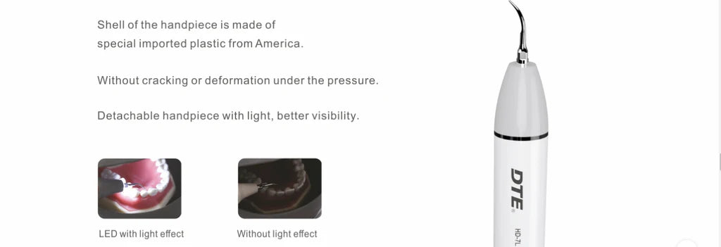 Woodpecker DTE D7 LED Ultrasonic Piezo Scaler for Hygiene, Perio, Endo