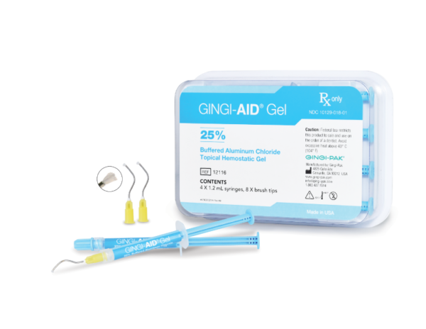 Gingi-Pak Buffered Aluminum Chloride (Astringent) - Syringes