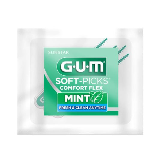 GUM® Twisted Mint™ Soft Picks® 3/pk, 48 pks/bx