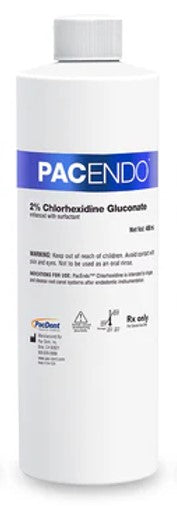 PacDent PacEndo™ 2% Chlorhexidine Refill Bottle 480ml/16oz
