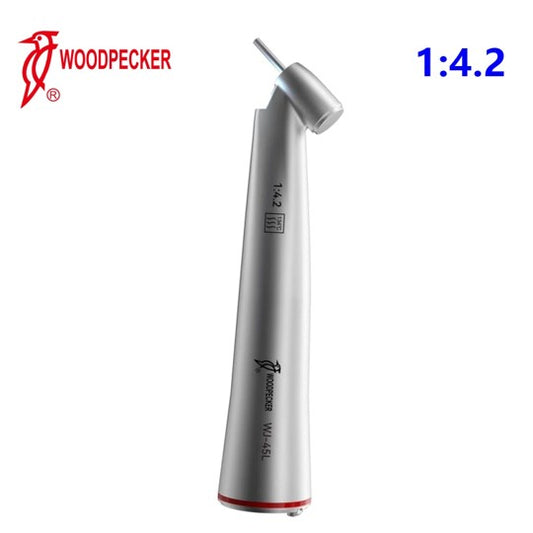 Woodpecker 1:4.2 Electric Handpiece Contra Angle w/ Fiber Optic and Push Button Chuck