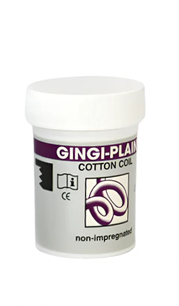 Gingi-Pak Cotton Pellets and Cotton Coil - Plain