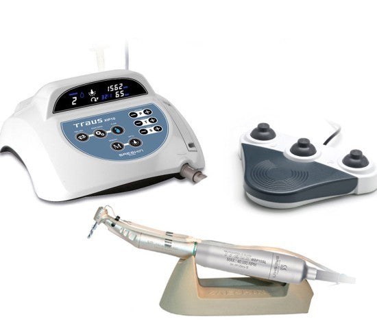 TRAUS SIP10OP-20:1, Oral Surgery Motor with 20:1 Optic Angled Handpiece Set