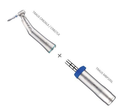 TRAUS SIP10OP-20:1, Oral Surgery Motor with 20:1 Optic Angled Handpiece Set