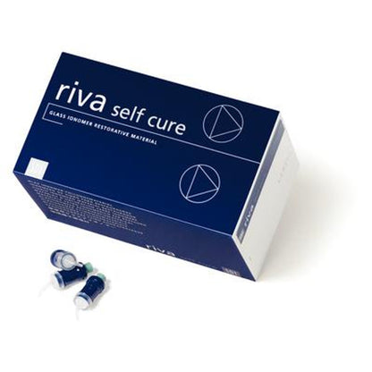 SDI Riva Self Cure Glass Ionomer Restorative Material, 50 Capsules - Single Shade