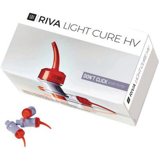 SDI Riva Light Cure Hv Glass Ionomer Restorative Material Capsules