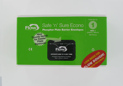 Flow Dental Barrier Envelope for Phosphor Plates