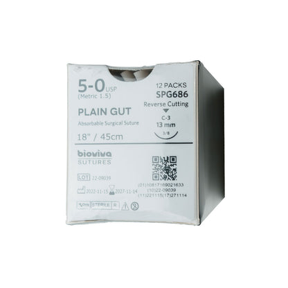 Suture Plain 12/Bx