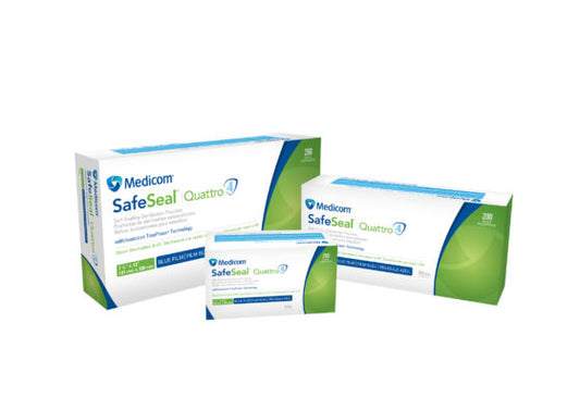 Medicom® SafeSeal® Quattro Sterilization Pouches
