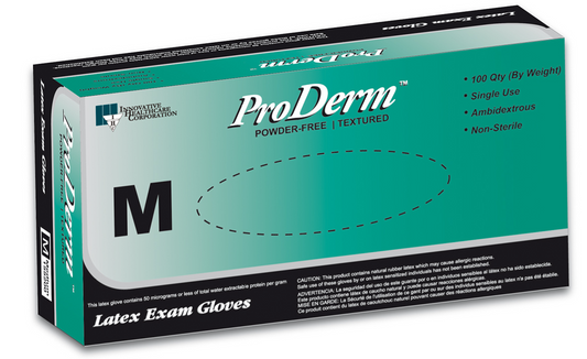 Innovative ProDerm™ Powder-Free Exam Gloves - Series 155