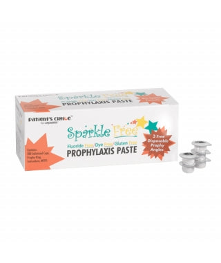 Crosstex Sparkle Free™ Prophy Paste w/ Xylitol, Individual Cups, 200/bx