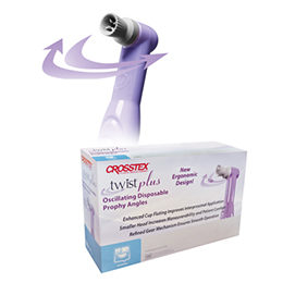 Crosstex Twist™ Plus Disposable Oscillating Prophy Angle