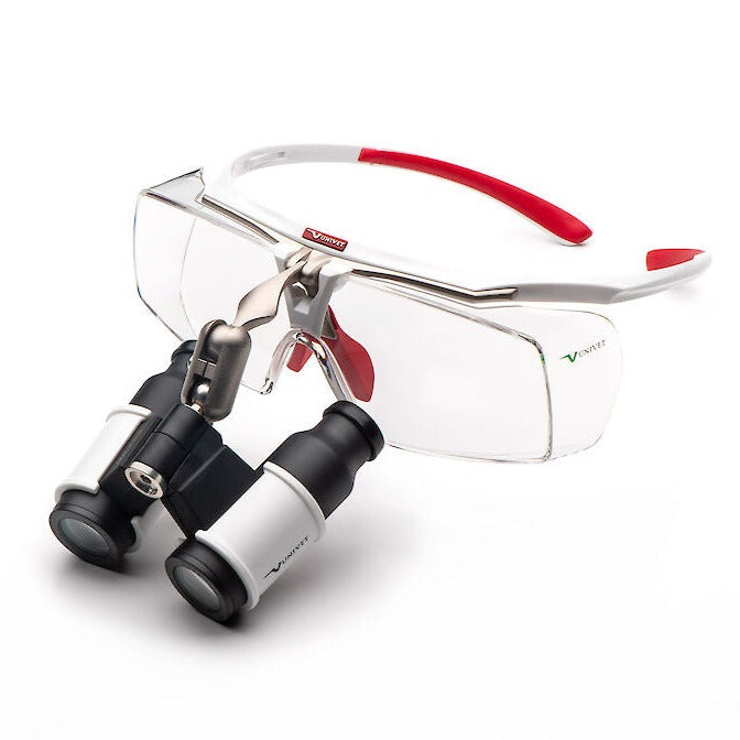 Univet Flip-Up 4.5X ULTRA-HD Air-X Prismatic Loupes