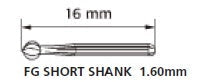 34 Inverted Cone - Plain Cut Operative & Surgical Carbide Burs