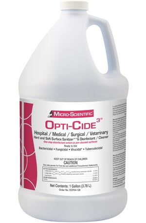 Opti-Cide3 Disinfectant 1 Gal, 4/cs