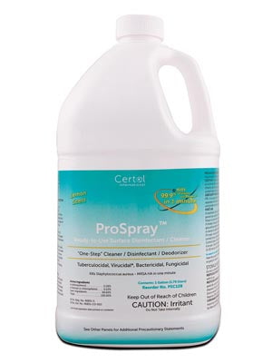 Certol ProSpray Surface Cleaner/Disinfectant 1 Gal, 4/cs