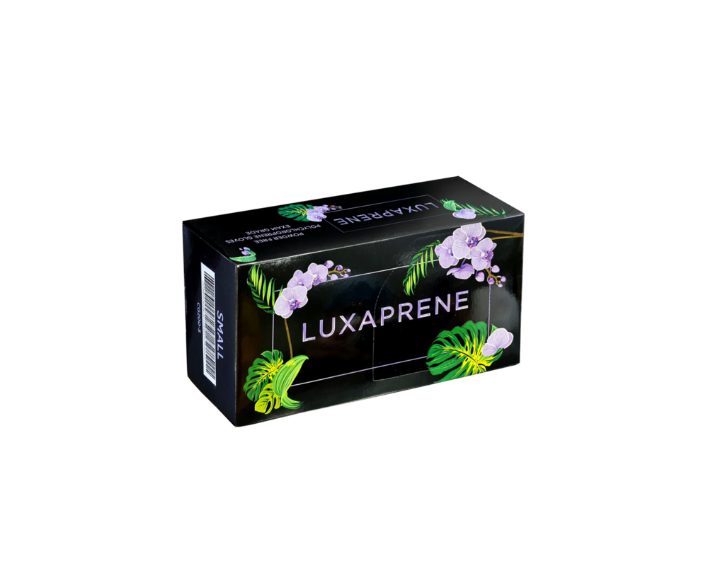 Luxaprene Chloroprene Glove Powder Free Lime Green - 100/Bx, 1000/Cs