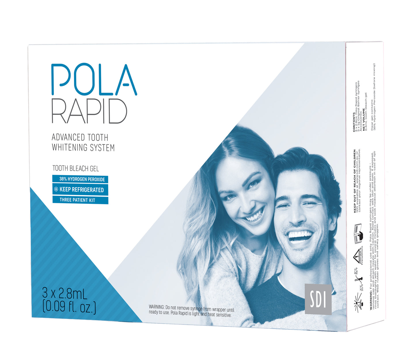 SDI Pola Rapid 38% Hydrogen Peroxide Tooth Whitening System