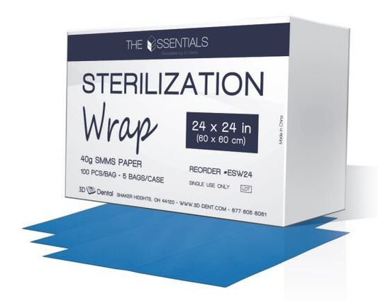 Sterilization Wrap 15 X 15 100/10 Bags 1000/Case